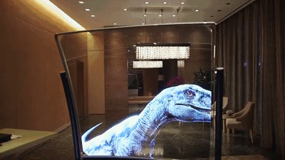 裸眼3D全息成真！悬浮影像触手可及，科幻电影走进现实