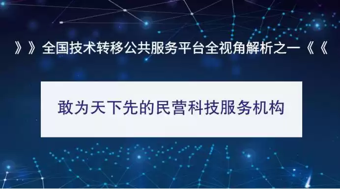 揭秘全国技术转移公共服务平台：创新引擎如何引爆科技革命