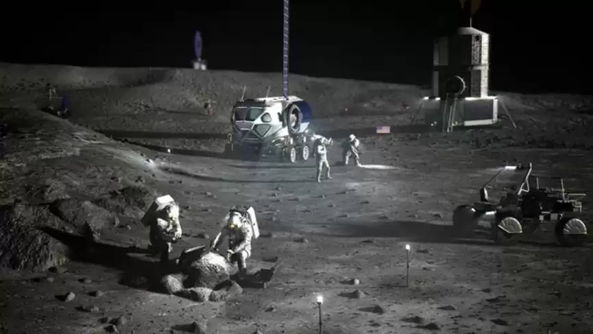 震撼！美国载人登月内舱首度公开，2026年太空加油或将改写历史！
