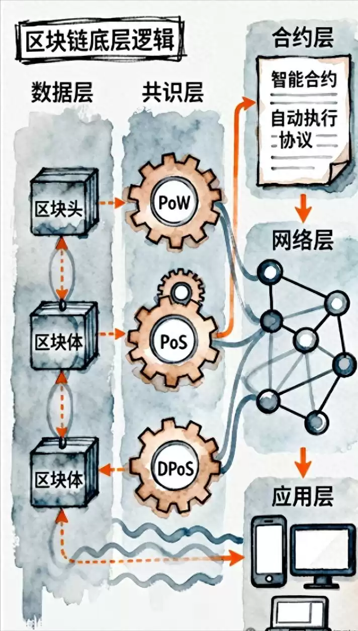 区块链底层逻辑终极图解：5分钟从入门到精通！