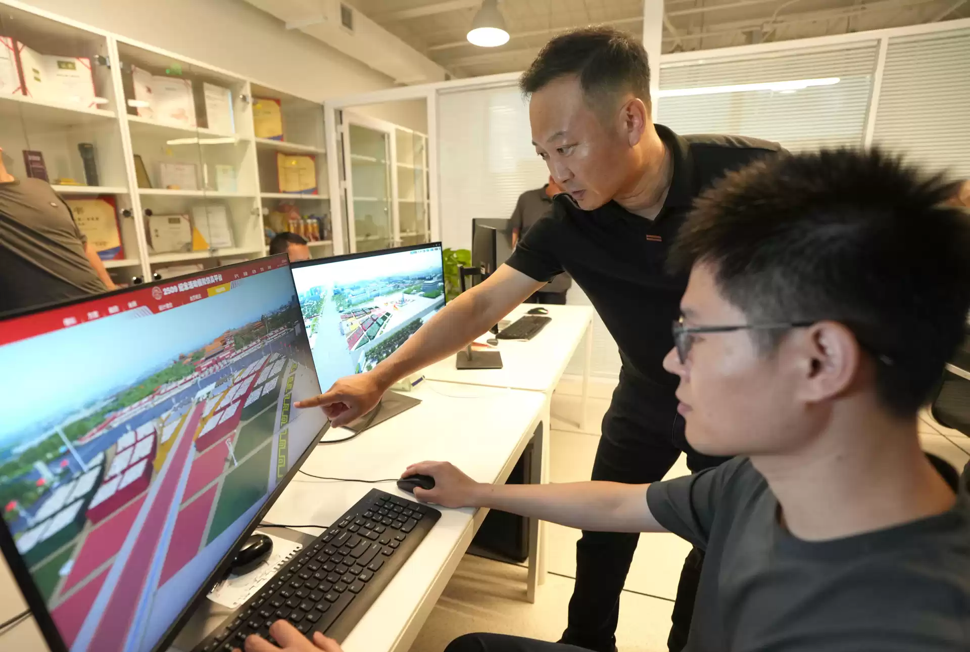 独家：三维仿真技术如何“复活”天安门广场，确保盛会完美绽放！