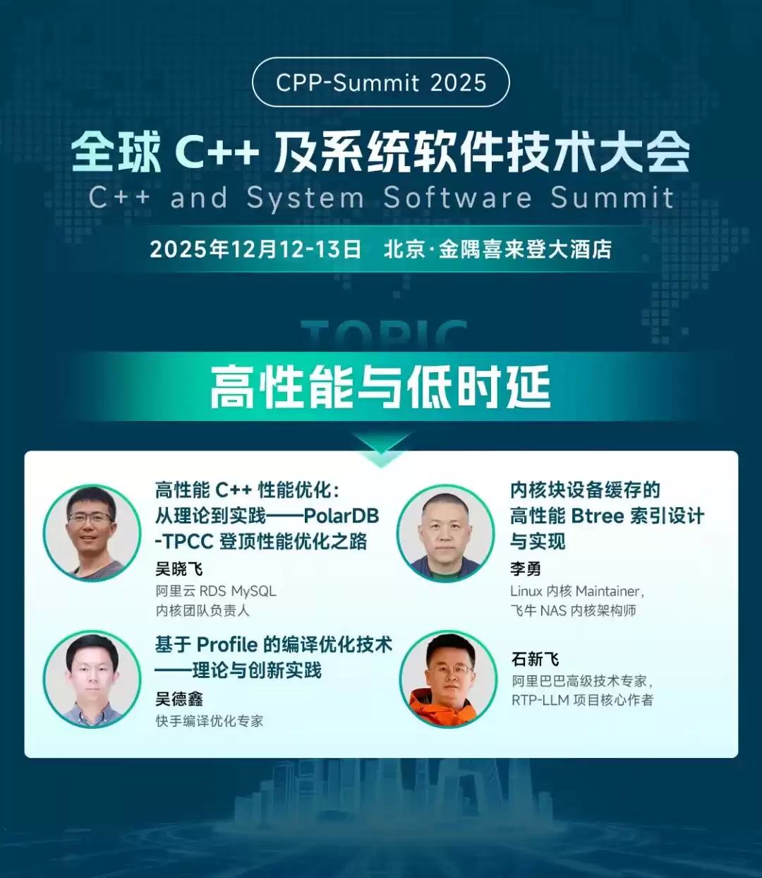 巅峰对决！对话C++之父，引爆AI算力革命：2025全球C++及系统软件技术大会重磅启幕