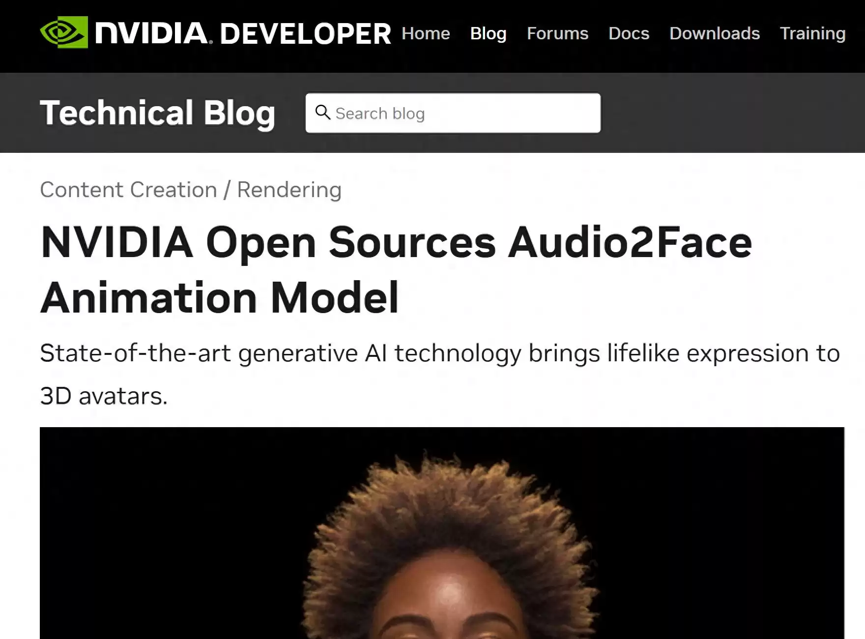颠覆创作！英伟达开源Audio2Face：一句话让虚拟角色“活”起来