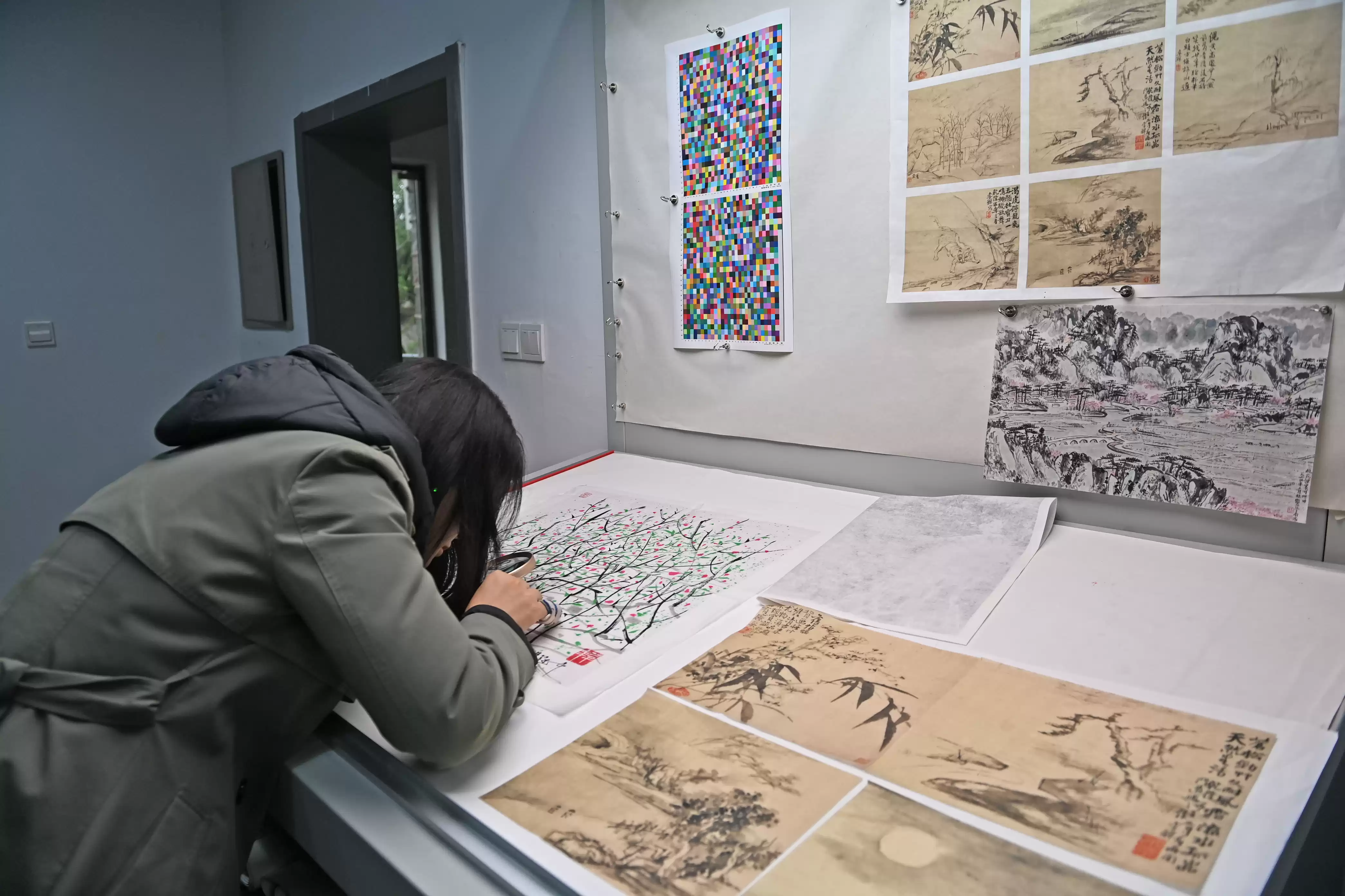 数字技术唤醒千年墨韵：浙江遂昌让书画艺术品“重生”于方寸之间！