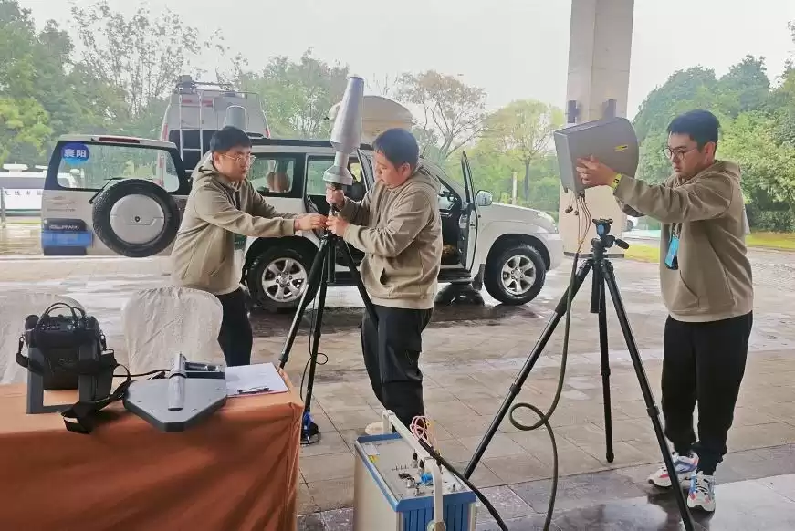 2025湖北无线电演练：无人机“天眼”布网，非法信号无所遁形！