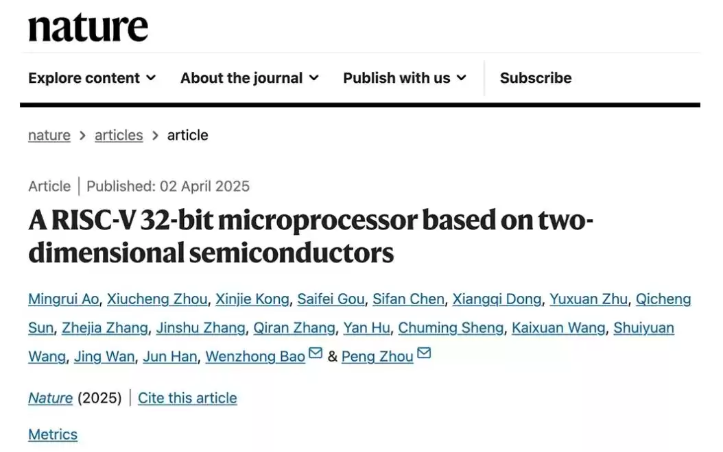 突破原子极限！POT技术引爆二维半导体，芯片革命正式开启