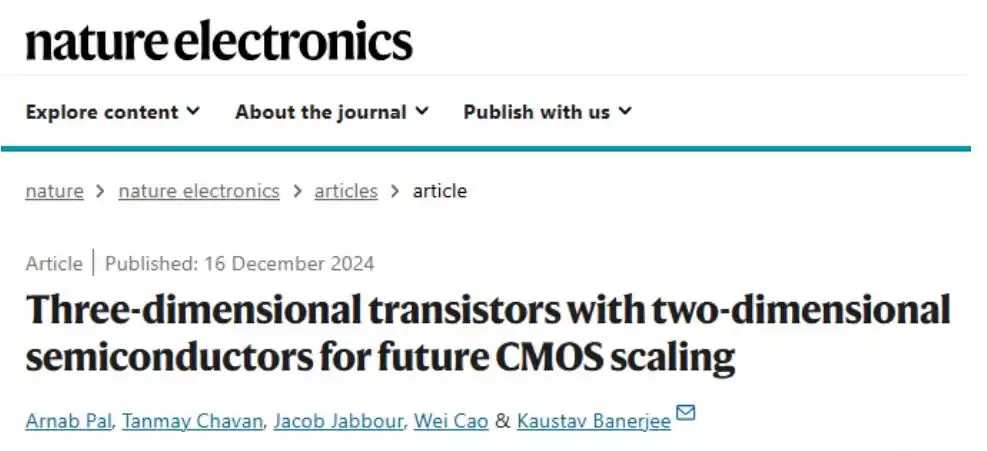 突破原子极限！POT技术引爆二维半导体，芯片革命正式开启