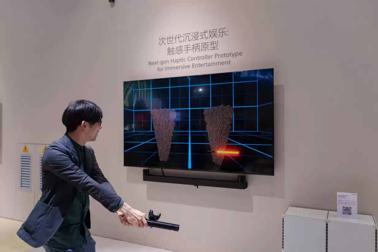 不止于看与听!索尼用前沿科技,带你“触摸”沉浸式娱乐的未来 不止于看与听!索尼用前沿科技,带你“触摸”沉浸式娱乐的未来