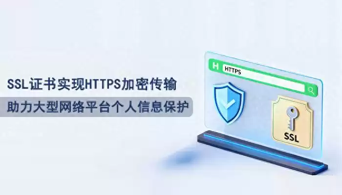 SSL证书加密传输：大型网络平台个人信息保护的“安全锁”与“护身符”！