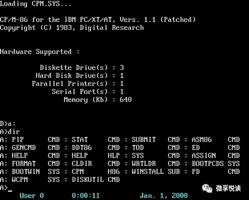 IT历史连载24：DOS操作系统——谁主宰了PC时代的黎明？