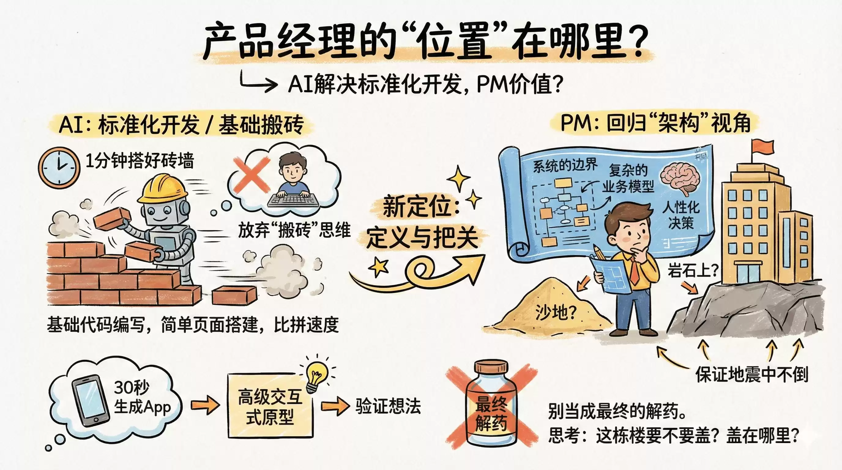 30秒造App神话破灭：AI为何只懂工具，不懂产品？