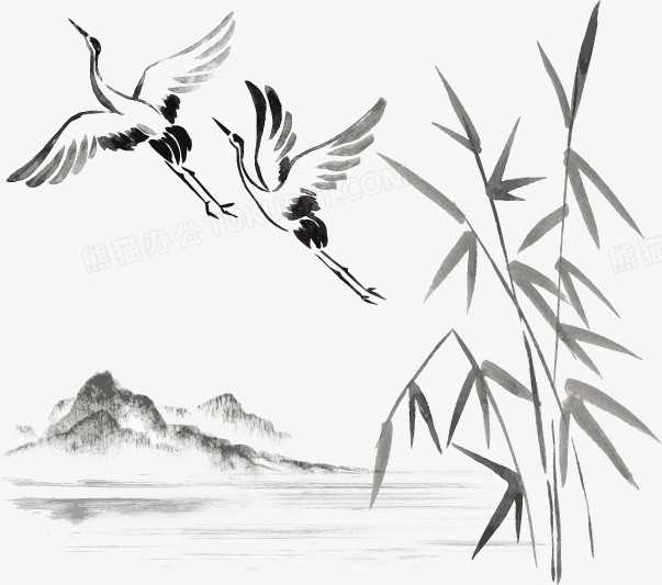 水墨丹青邂逅智能科技：AI仙鹤飘飘背后的创作秘密