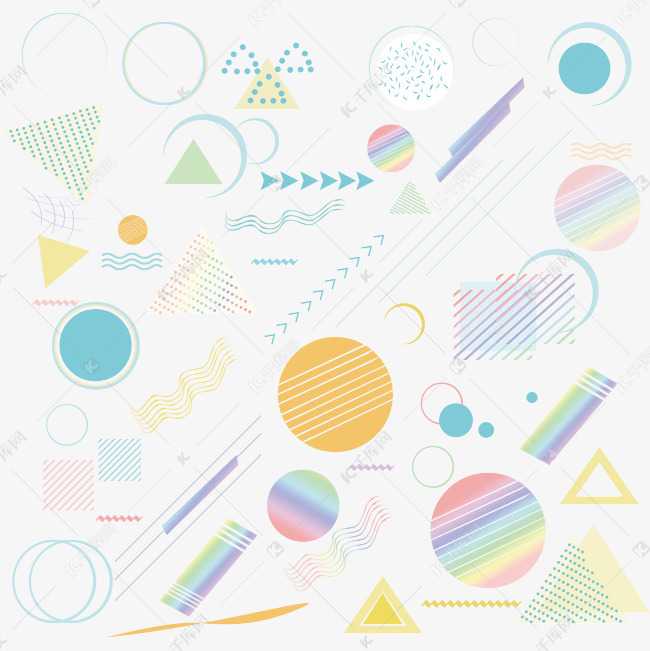 AI复活80年代狂野美学：孟菲斯几何图形的数字重生记