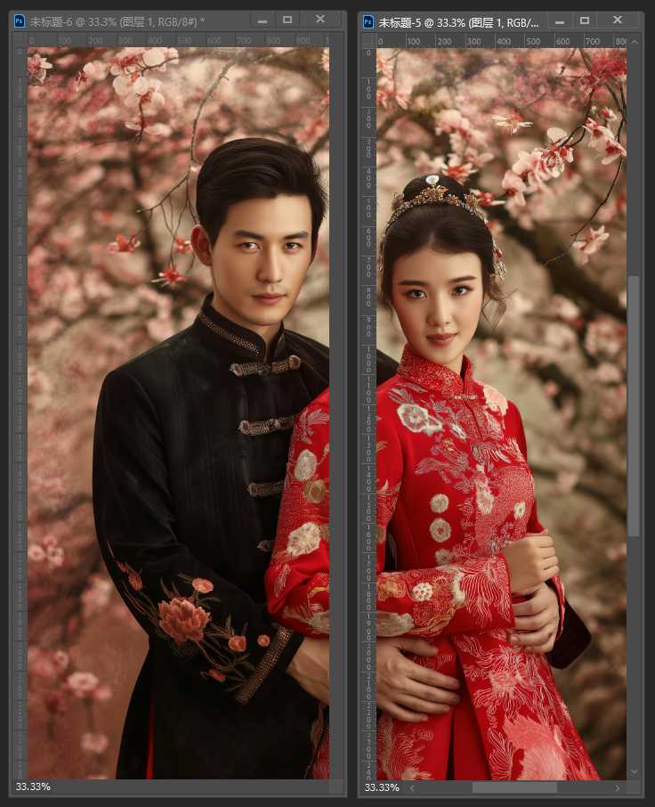 AI绘制婚纱：从传统到未来的华丽变身