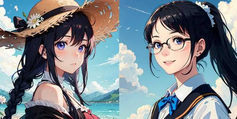 AI绘画唤醒二次元神境，你的想象力就是唯一的神谕