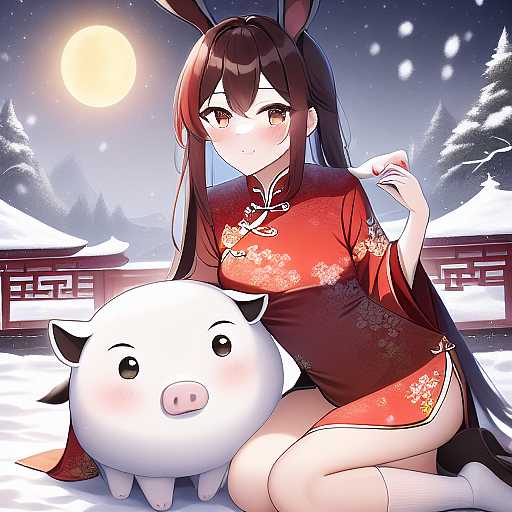 AI绘画唤醒二次元神境，你的想象力就是唯一的神谕