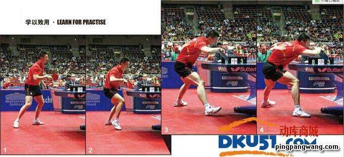 乒乓球直拍技术图解全解析