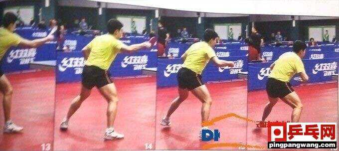 乒乓球直拍技术图解全解析