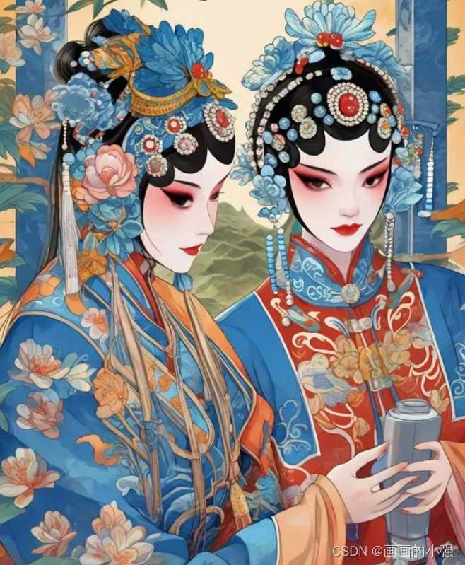 彝族AI绘画:当古老纹样邂逅智能算法 彝族AI绘画:当古老纹样邂逅智能算法