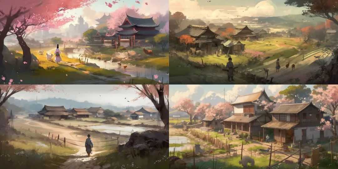 指尖轻点，烟雨自来：AI绘画中的朦胧美学与实用秘笈-第1张图片-正海烽科技 - 领先的只能推广行业，智能制造解决方案提供商